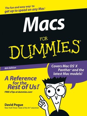 cover image of Macs for Dummies